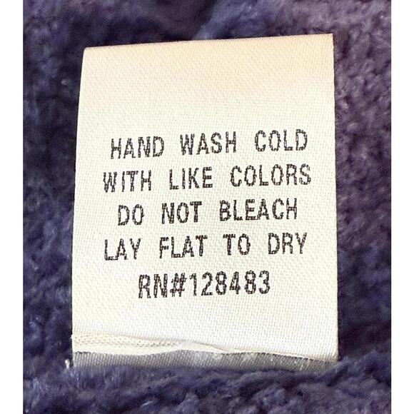 UNIQ via Variazoni blue chenille sweater - Picture 7 of 7